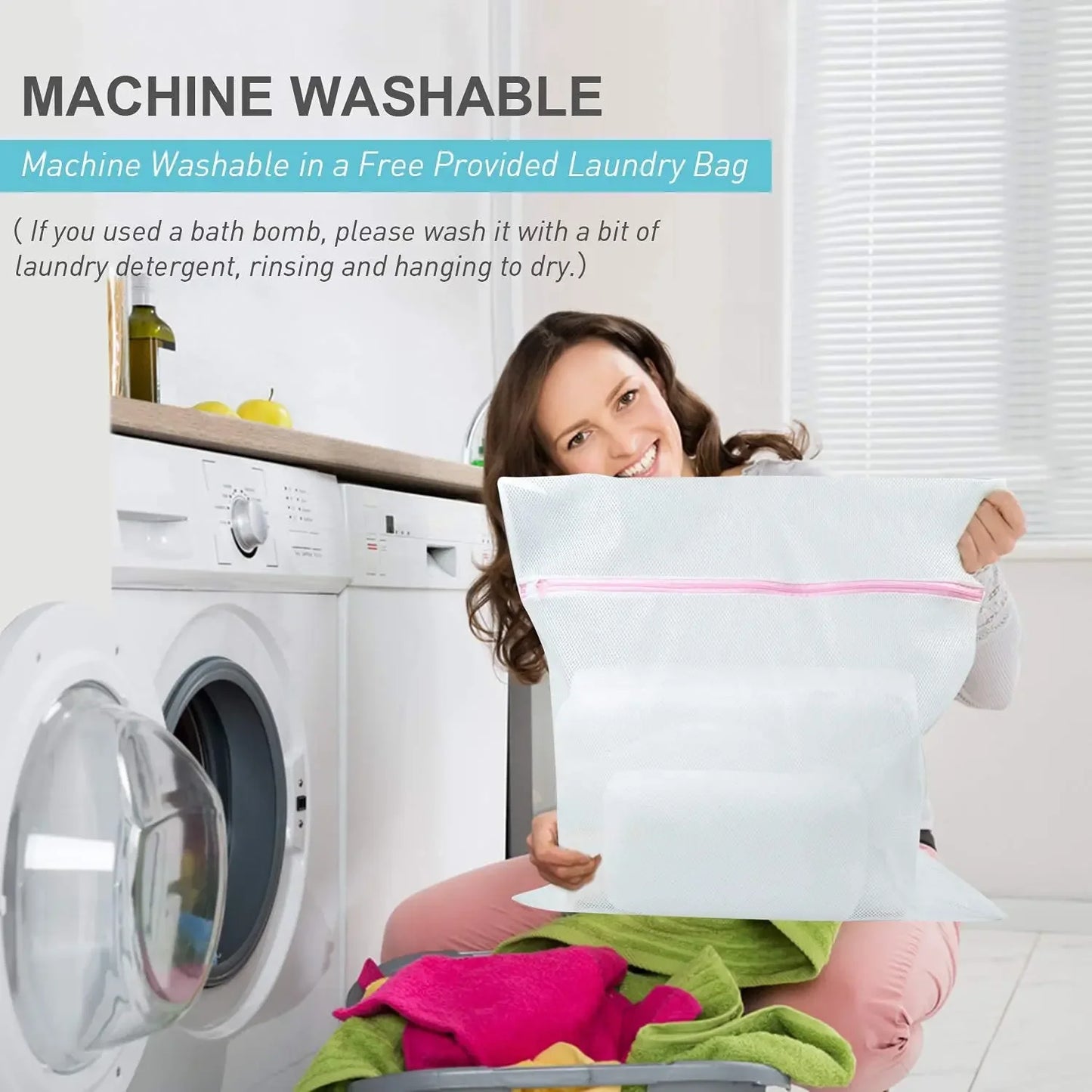 Full Body Bath Pillow with 21 Suction Cups & 5D Air Mesh Peaceful Pleasures Health and Wellness