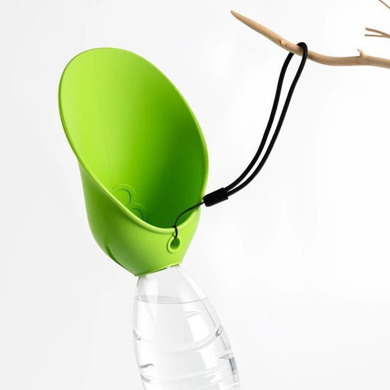 Portable Silicone Pet Water Bottle Outdoor Dog Cat Travel Drinking