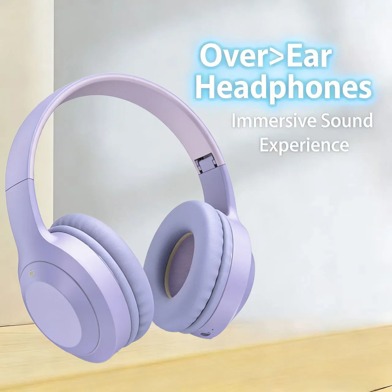 M5 Wireless Bluetooth HiFi Over-Ear Headphones | TF Card & AUX