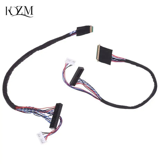 40-Pin LVDS Cable 6-Bit 2-Channel LCD LED Display | 25cm LVDS Display Cable Oasis Select