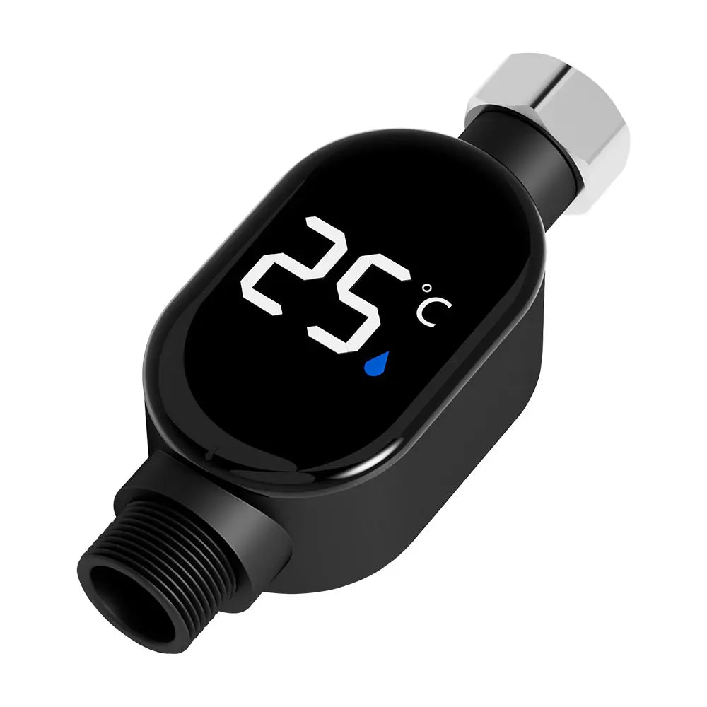 LED Digital Shower Thermometer | Waterproof 0–99°C Water Meter