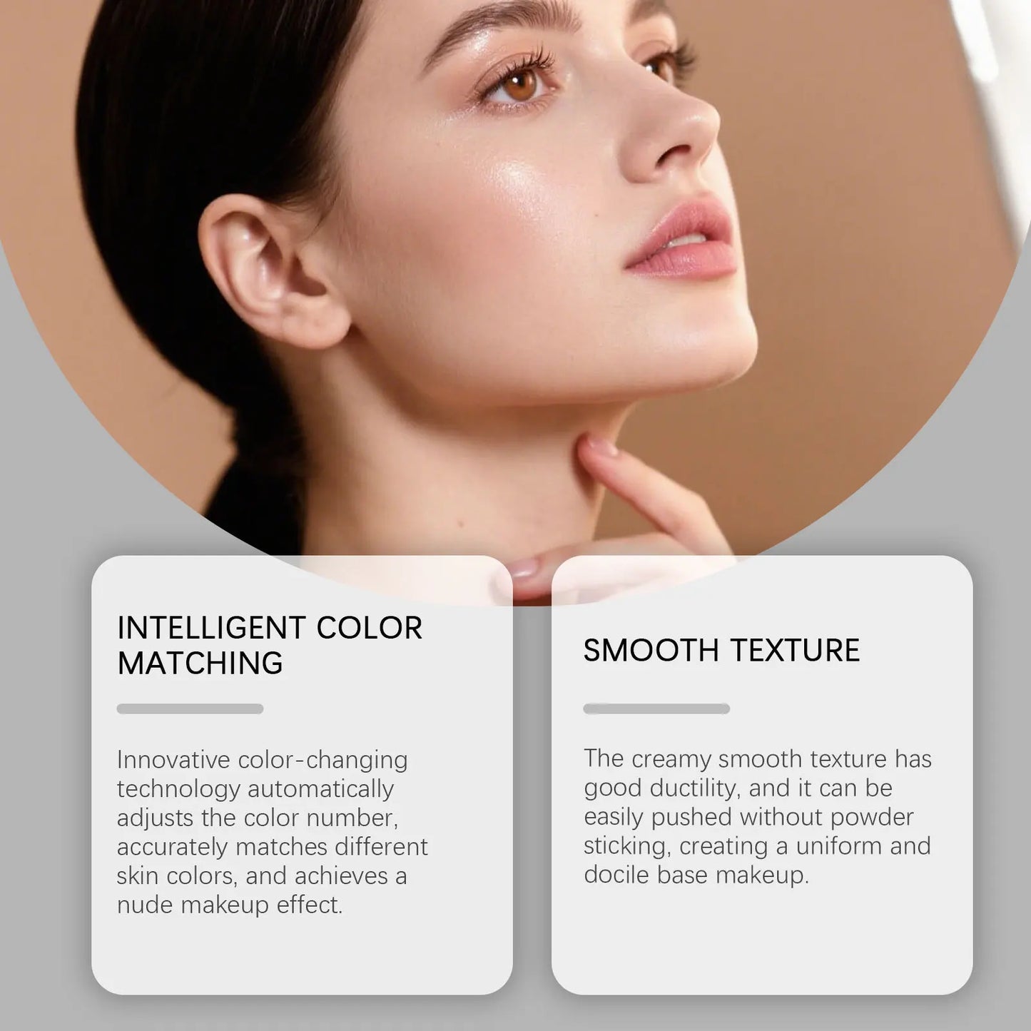 2-in-1 Color-Changing Foundation Stick & Concealer | Matte