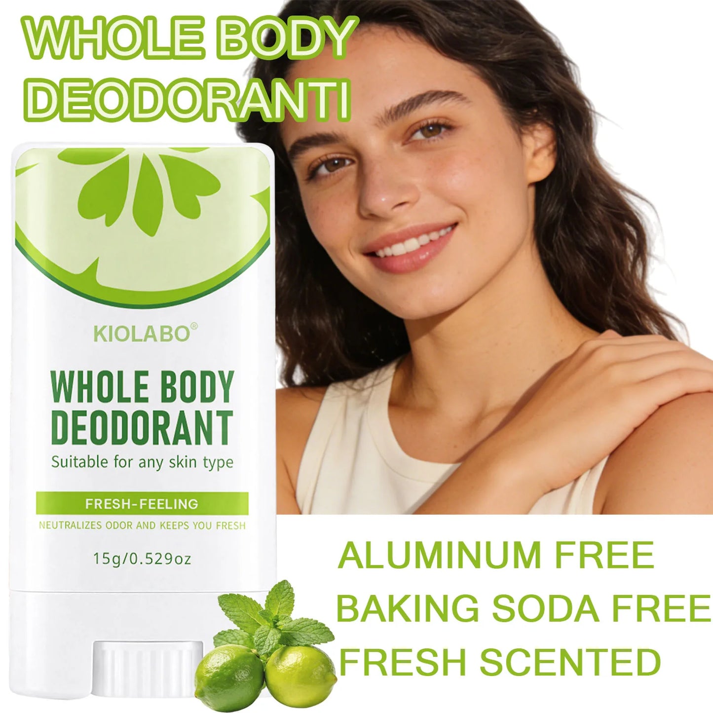 48-Hour Aluminum-Free Deodorant Cream | Moisturizing Twist