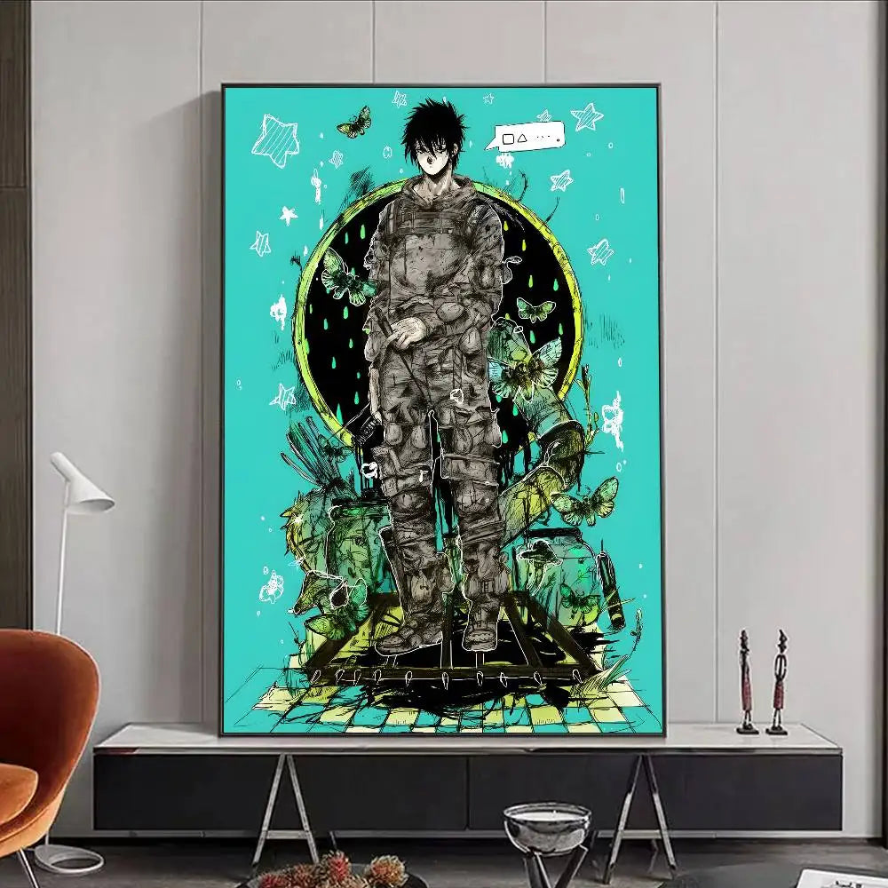 Dorohedoro Anime Horror Poster – HD PVC Waterproof Wall Art