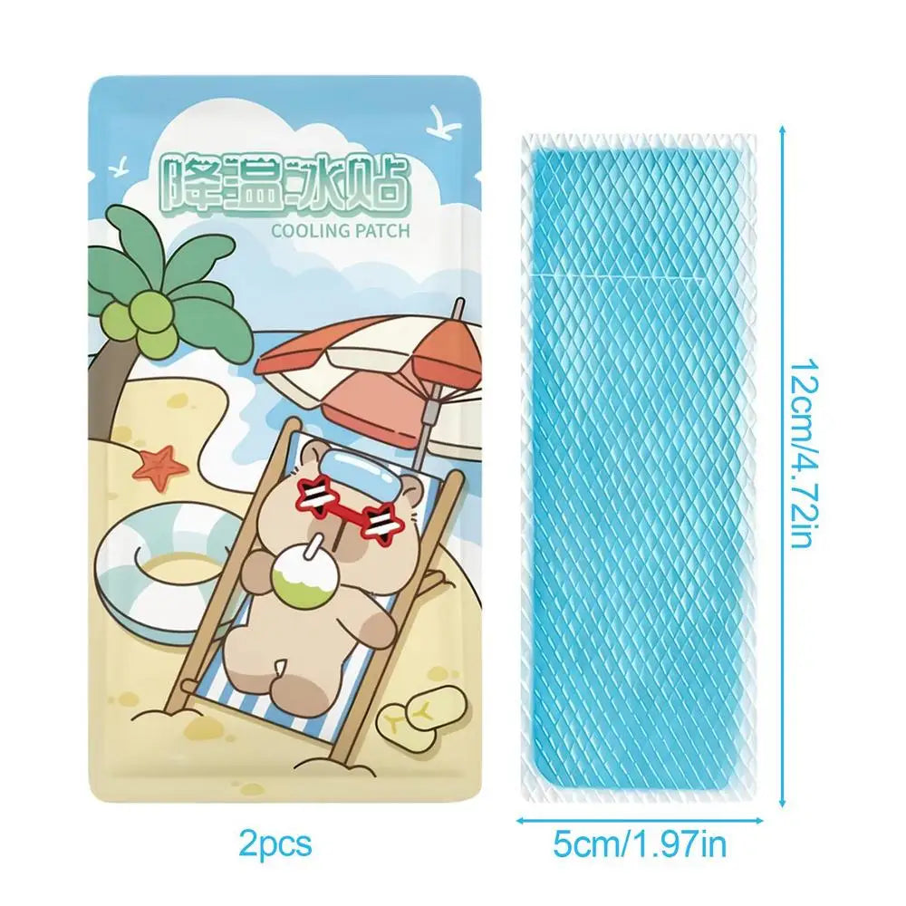 Summer Cooling Patches – Instant Cooling for Sports & Travel (2pk)