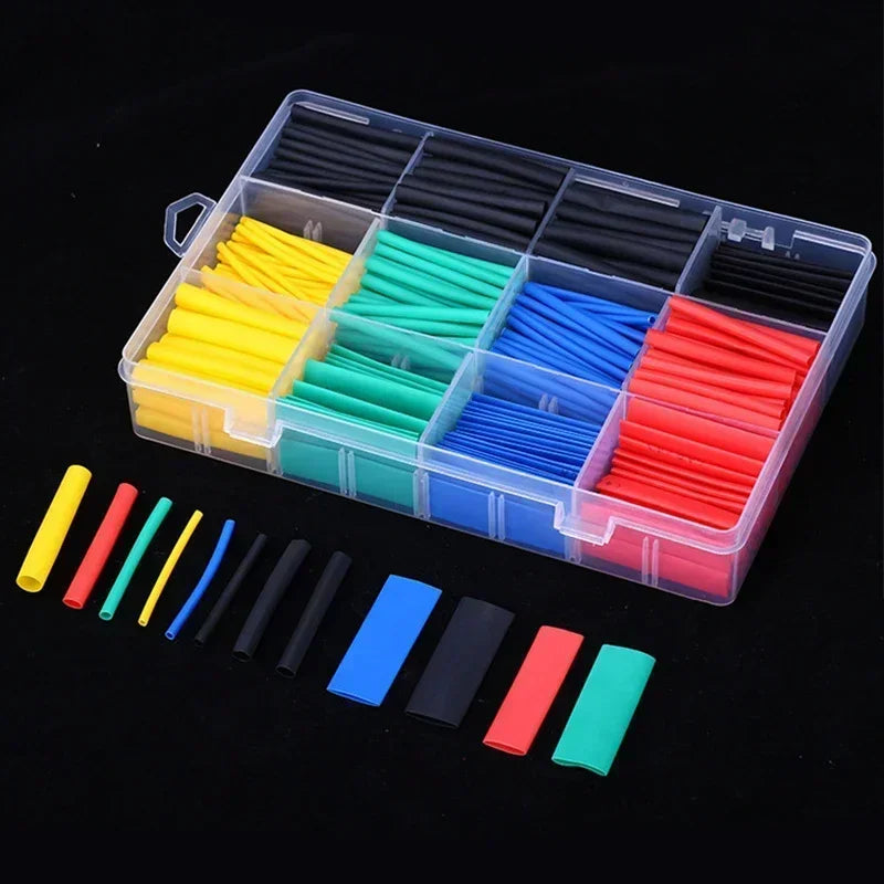 Assorted Heat Shrink Tubing Set – Polyolefin Wire Insulation