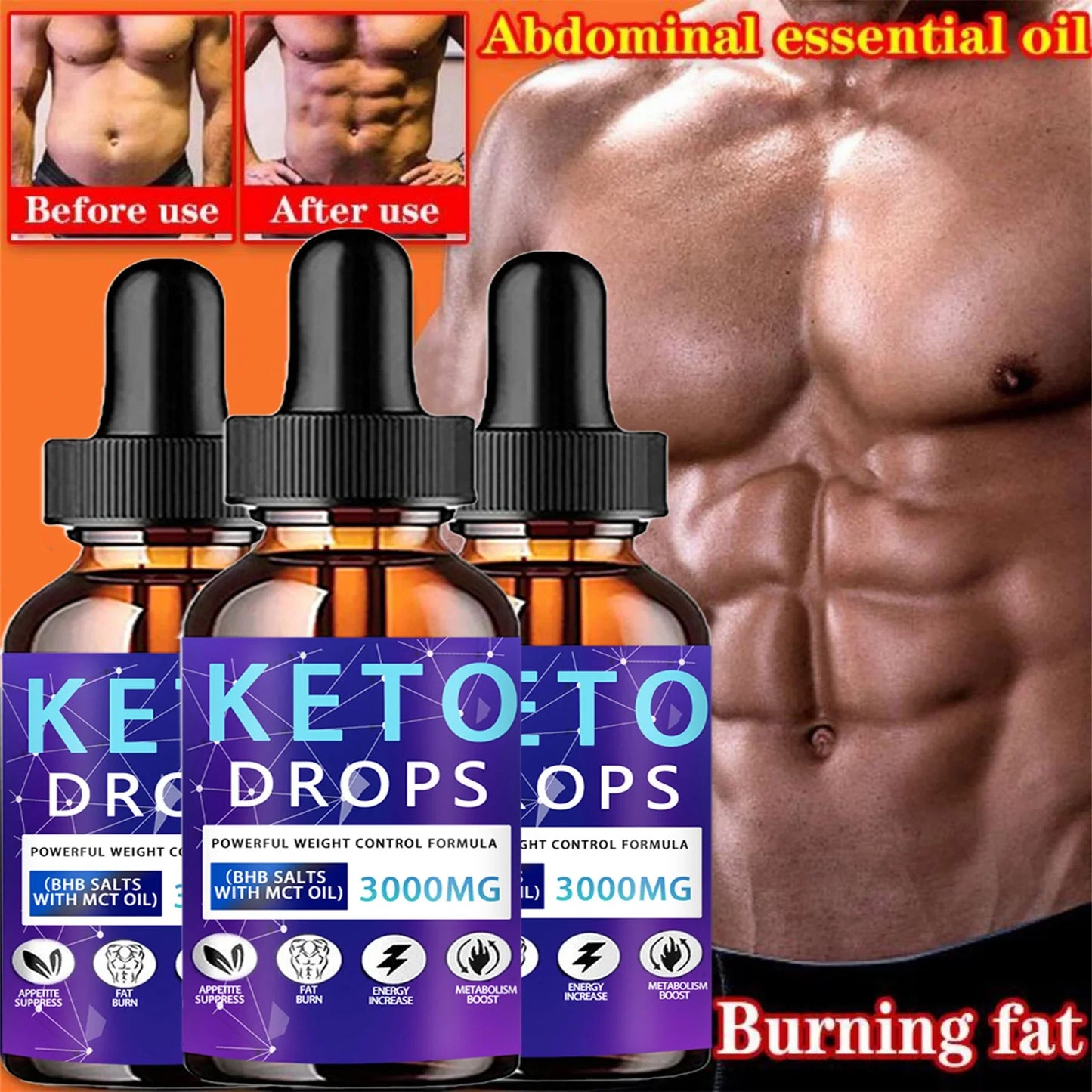 TRSTAY Body Firming Slimming Essential Oil – Anti-Cellulite