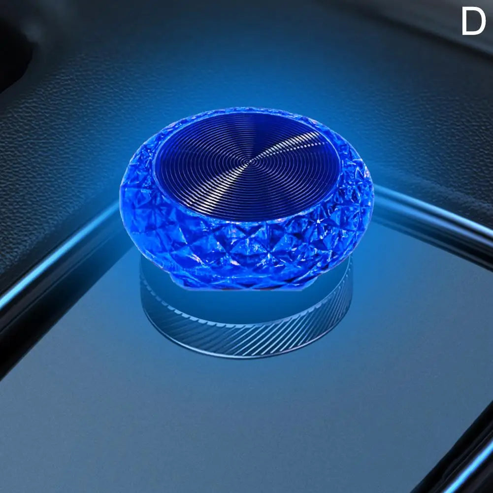 Portable Car USB Ambient Light Mini LED Decorative Atmosphere Lamps for Auto Interior Environment Light Computer Light Plug Play Peaceful Pleasures Health and Wellness D