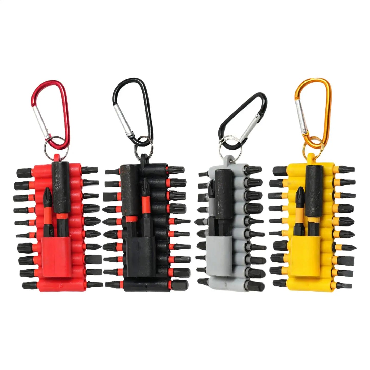22-Pc S2 Steel Impact Screwdriver Bit Set with Organizer