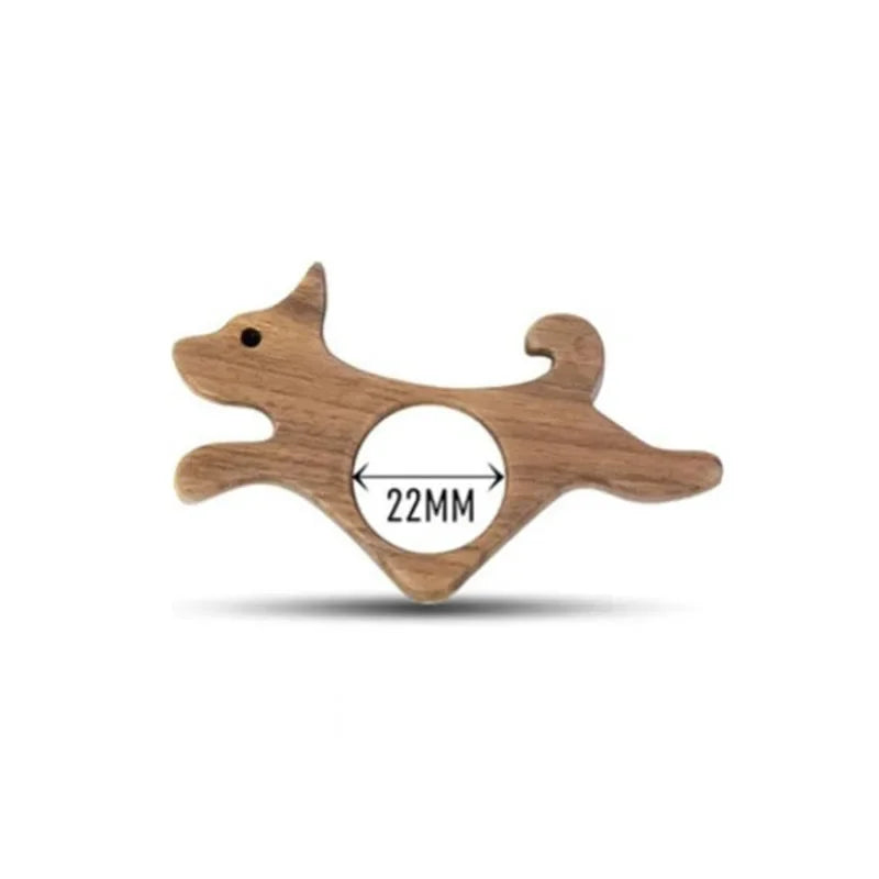 Natural Wood Cat Dog Bookmark, Animal Reading Marker, Eco - friendly Book Page Holder for Study, Unique Gift Peaceful Pleasures Health and Wellness