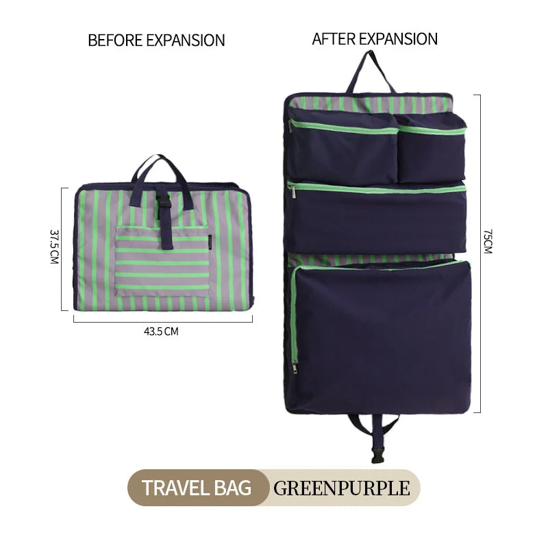 Hanging Packing Cube – Foldable Waterproof Travel Organizer