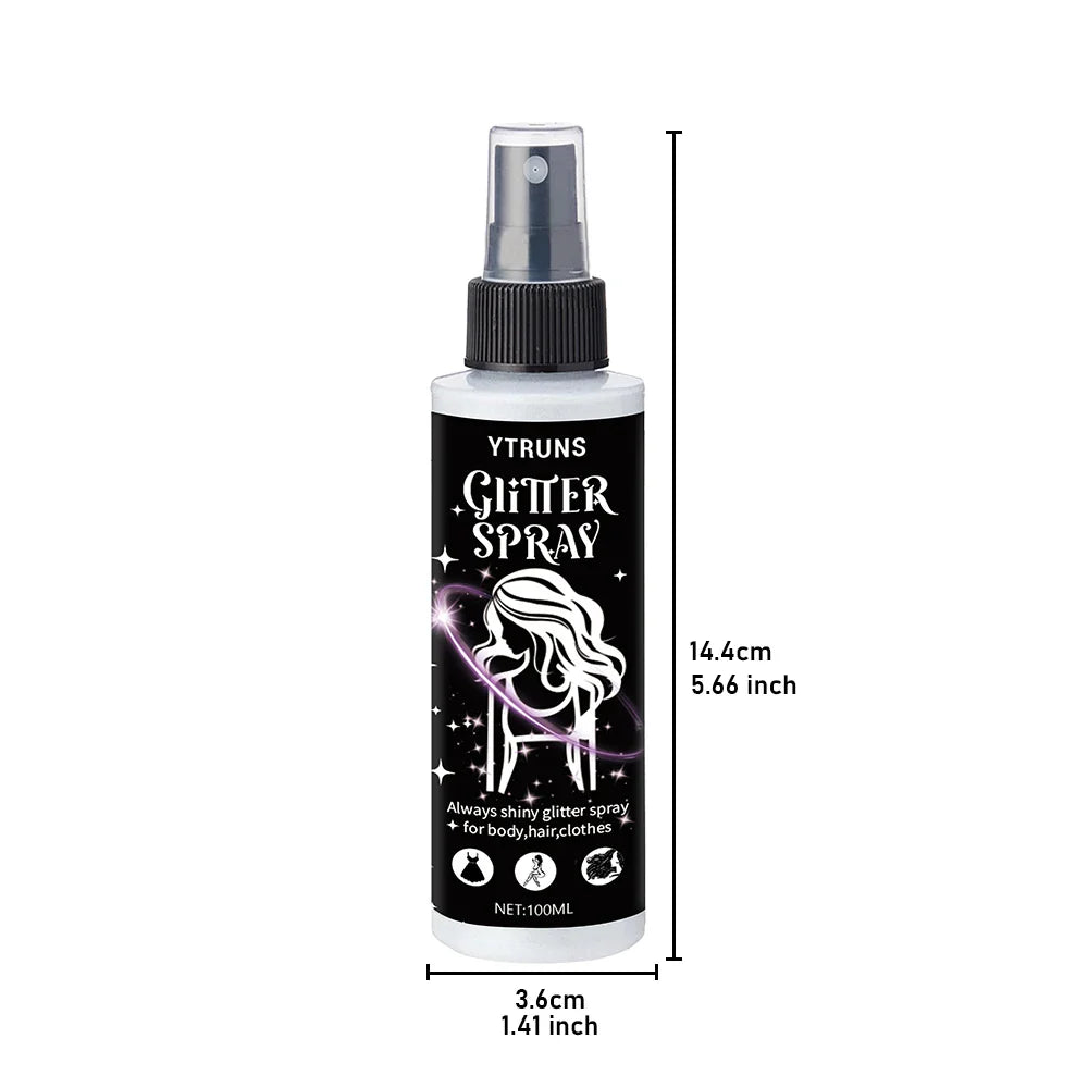 Radiant Glitter Highlighter Body Spray | Festivals & Parties