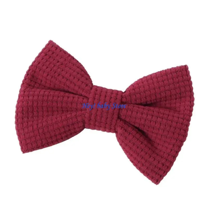 Girls Plaid Hair Clip Barrette | Cute Fabric Hairpin for Kids