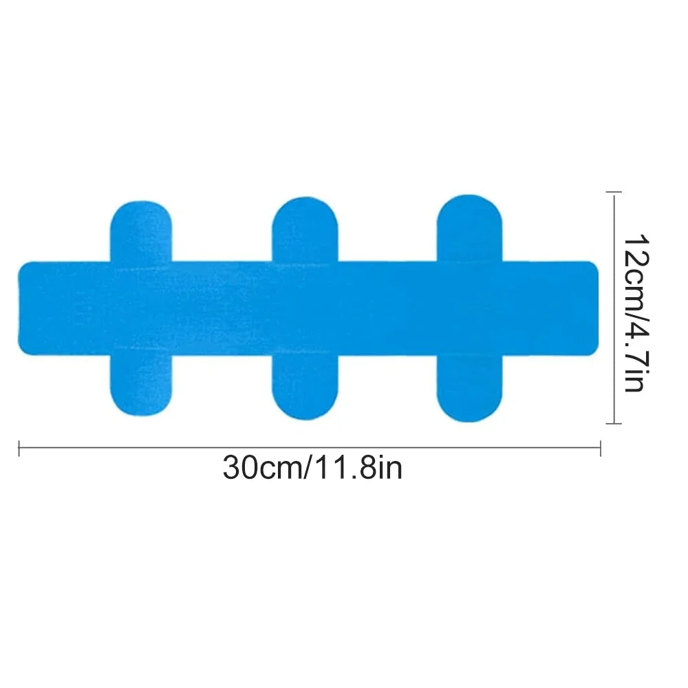 10PCS Kinesiology Achilles Tendon Tape,Provide Support for Ankle Achilles,Elastic Athletic Tape,Breathable K Tape for Daily use Peaceful Pleasures Health and Wellness