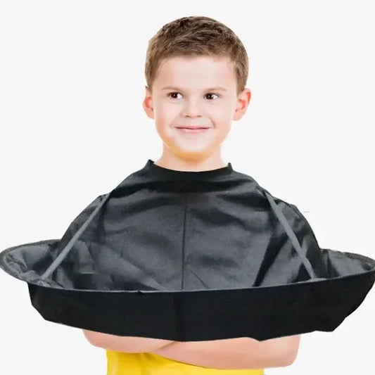 Hair Cut Umbrella Capes Haircut Cloak Cloth Hair Dye Three-Dimensional Breathable Household Haircut Cloak Foldable Haircut Tool Peaceful Pleasures Health and Wellness