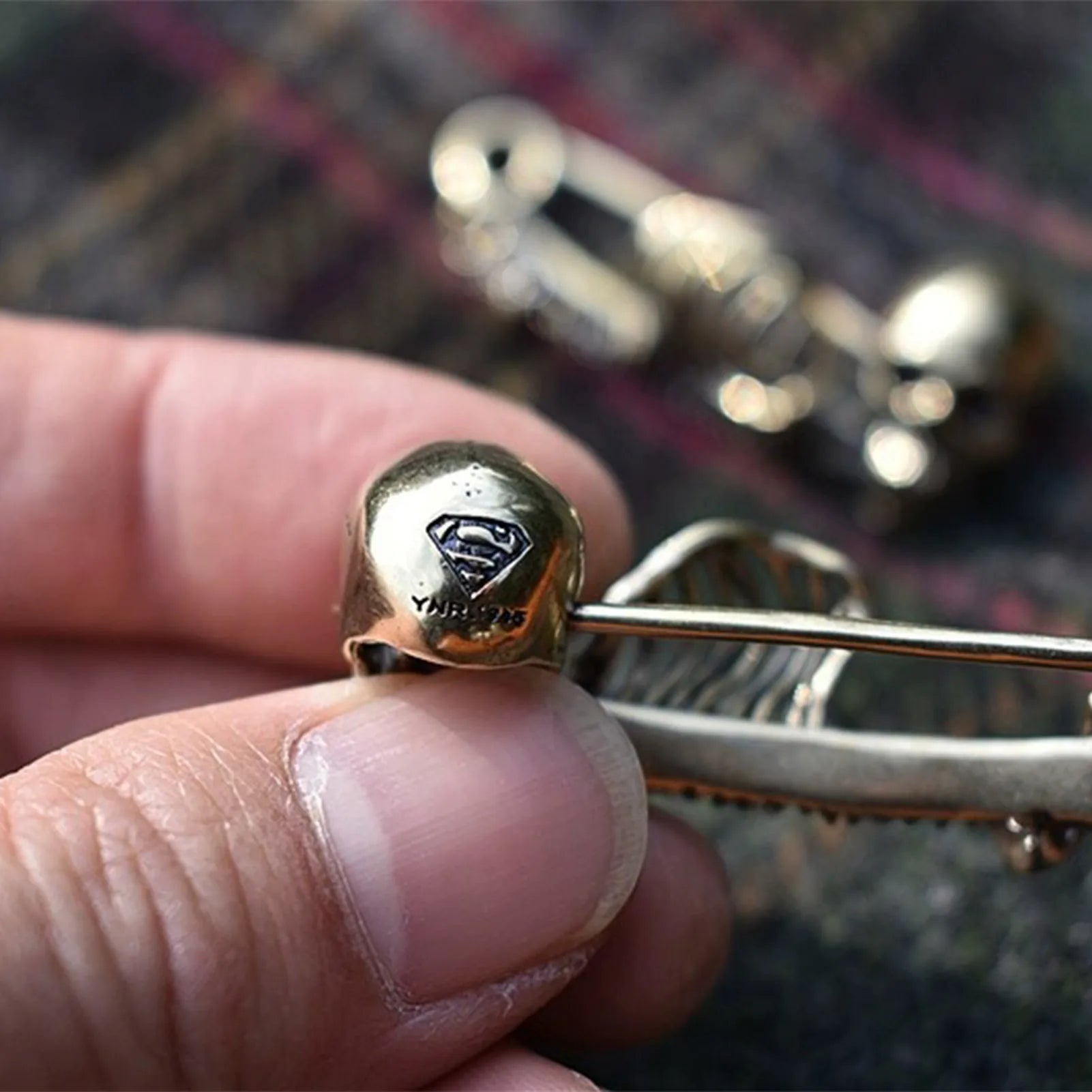 Gothic Style Skull Lapel Brooch Delicate Vivid Skull Brooch Badge Pin Suitable for Pins Collector Gifts Peaceful Pleasures Health and Wellness