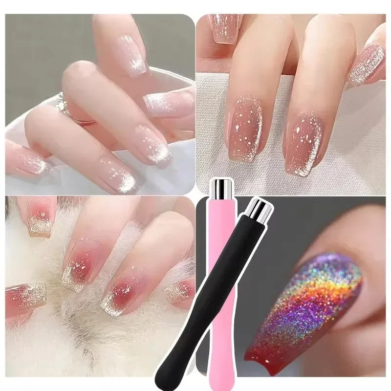 Multi-Function Magnet Tool, 3D French Line Strip, Cat Eyes Magnet for Nail Gel Polish, Strong Magnet Strip Peaceful Pleasures Health and Wellness