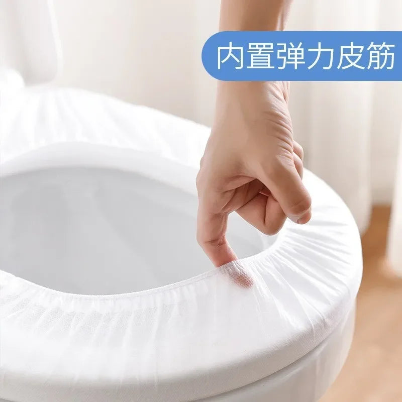 Disposable Bathroom Accessories Toilet Toilet SeatS Cover Seats Travel Stickers Portable Cushion Paper Maternal Non-woven Fabric Peaceful Pleasures Health and Wellness