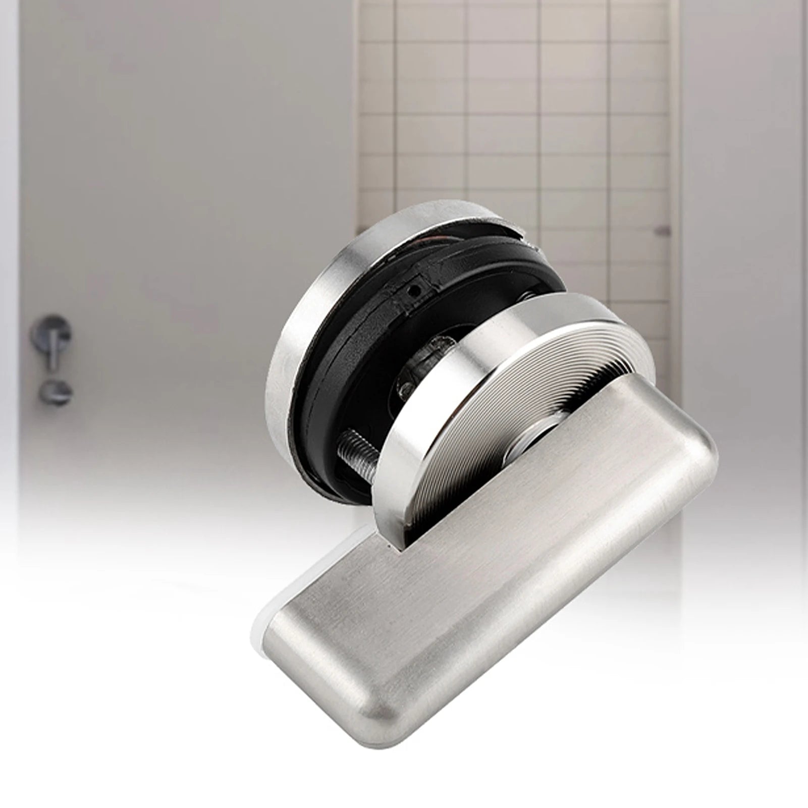 Door Indicator Lock Zinc Alloy Door Lock Vacant Engaged Indicator for Toilet Restroom Bathroom Peaceful Pleasures Health and Wellness