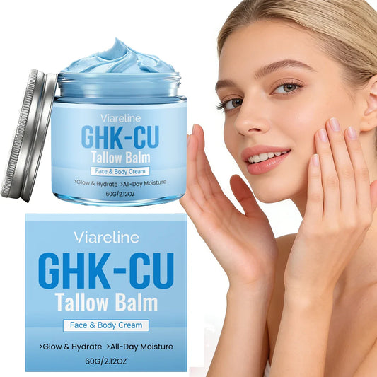 GHK-Cu Copper Peptide Tallow Balm – Face, Hands & Body Cream Copper Peptide Cream Oasis Select