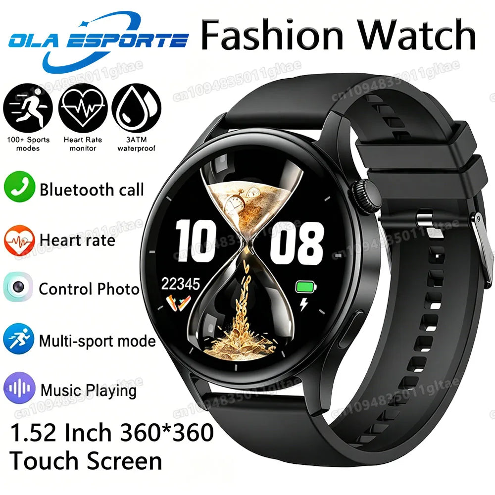 2026 New Men's Smart Watch Women's Gift 2.01inch HD Full Touch Screen Sports Fitness Watch Electronics Bluetooth Talk Smartwatch Peaceful Pleasures Health and Wellness
