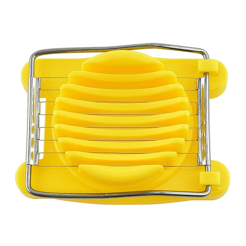 Stainless Steel Egg Slicer & Fruit Cutter Kitchen Gadget