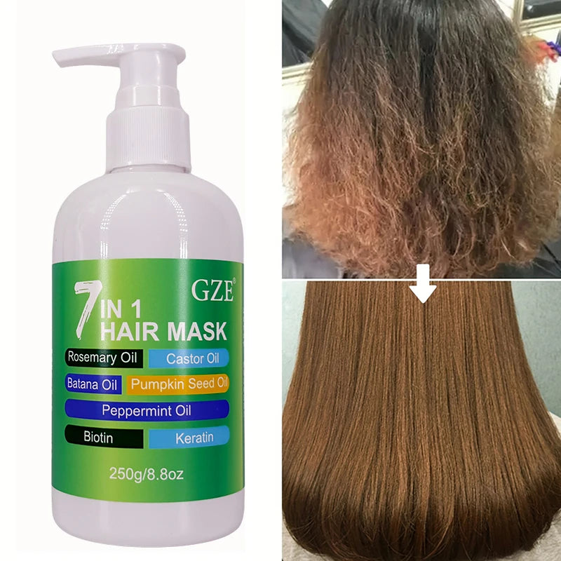 GZE 7-in-1 Deep Conditioning Hair Mask – Repair & Hydrate