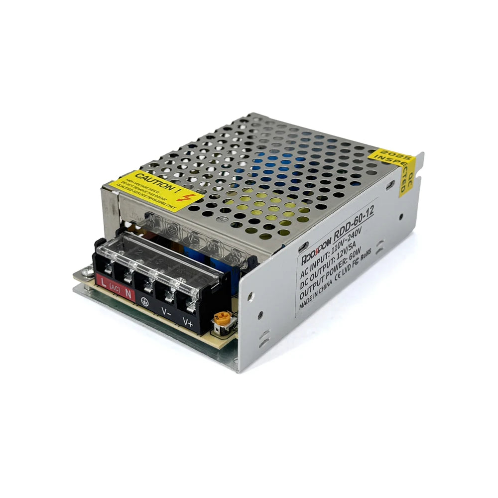 DC 12V 24V Switching Power Supply 60W 100W 250W 5A AC to DC LED Transformer Power Adapter Switching Power Supply Industrial SMPS Peaceful Pleasures Health and Wellness Brown 100-240V 24V|100 W