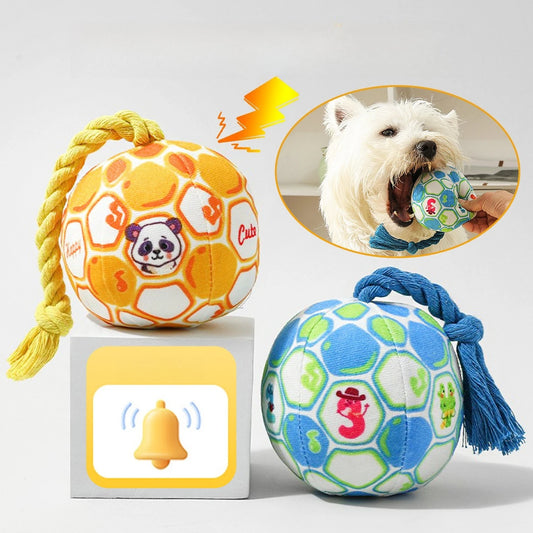 Durable Dog Squeaky Chew Toy – Teething & Boredom Relief Dog Chew Toy Peaceful Pleasures Health and Wellness