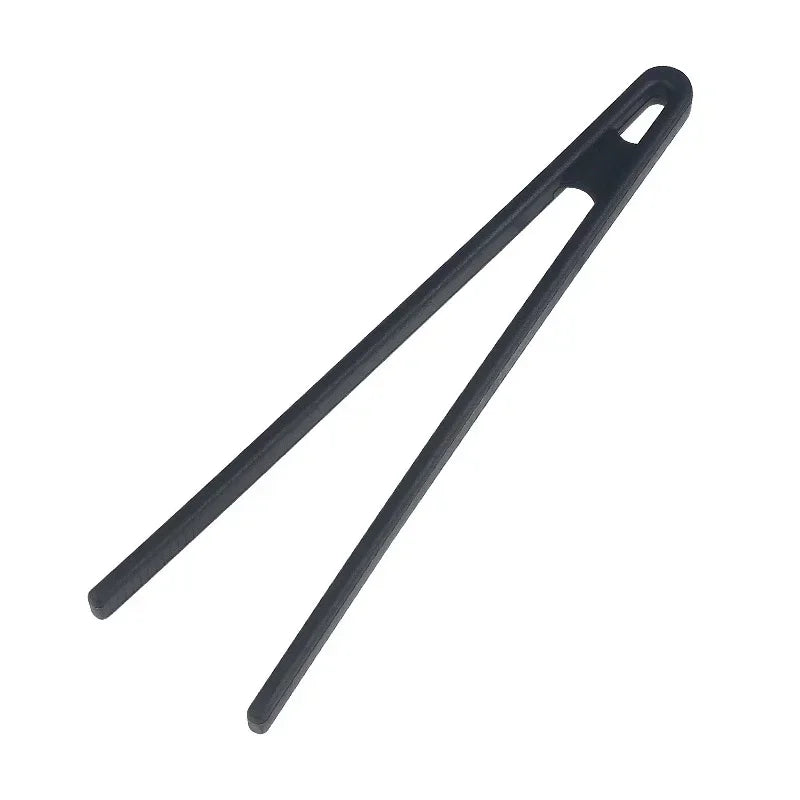Silicone Food Tongs | Non-Slip BBQ & Salad Cooking Clips