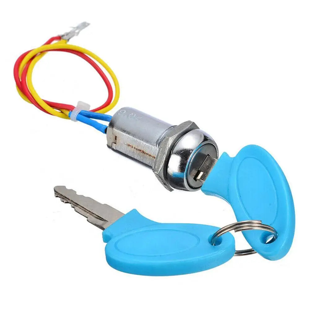 New Arrival 1 Set 2 Wire Key Ignition Switch Lock Motorcycle Go Kart Scooter Bike Switches For Motorcycle Electrical System Peaceful Pleasures Health and Wellness
