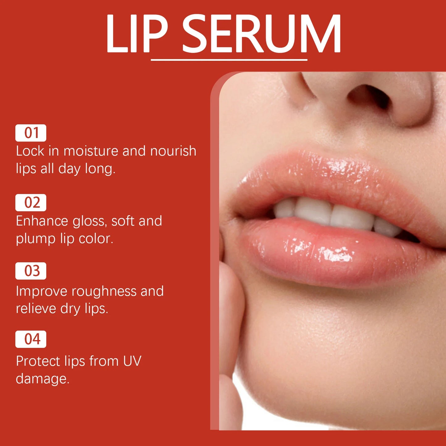Vitamin C + E Lip Essence Oil – Hydrating Lip Balm & Lip Oil