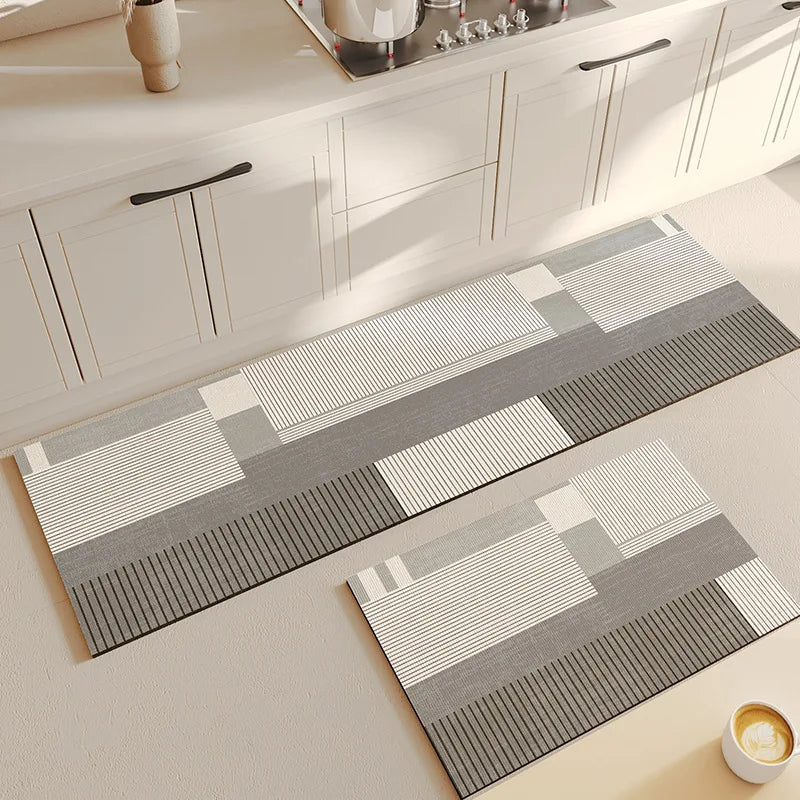 Diatomaceous Earth Non-Slip Kitchen & Bathroom Floor Mat
