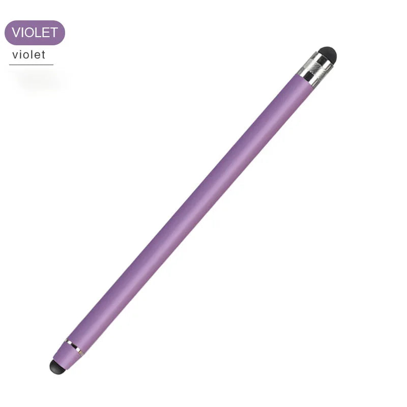 2-in-1 Stylus Pen Touch Pencil For Cell Phone Accessories For iphone Electrostatic Touch Pen For Phone Touch Screen Stylus Pens Peaceful Pleasures Health and Wellness Violet