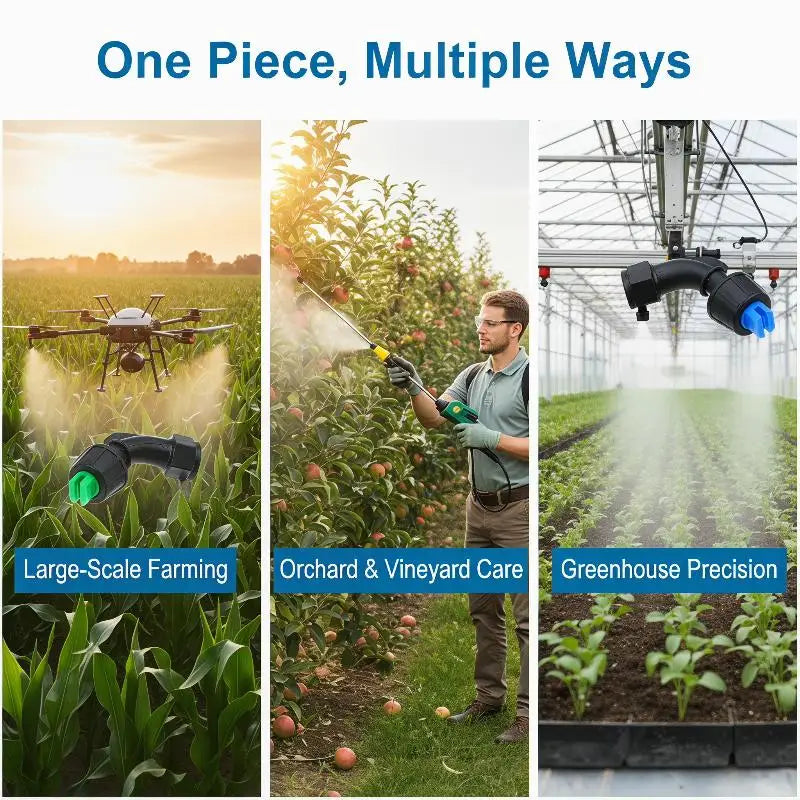 Sprayer Head with 7 Nozzle Tips | Garden & Agriculture