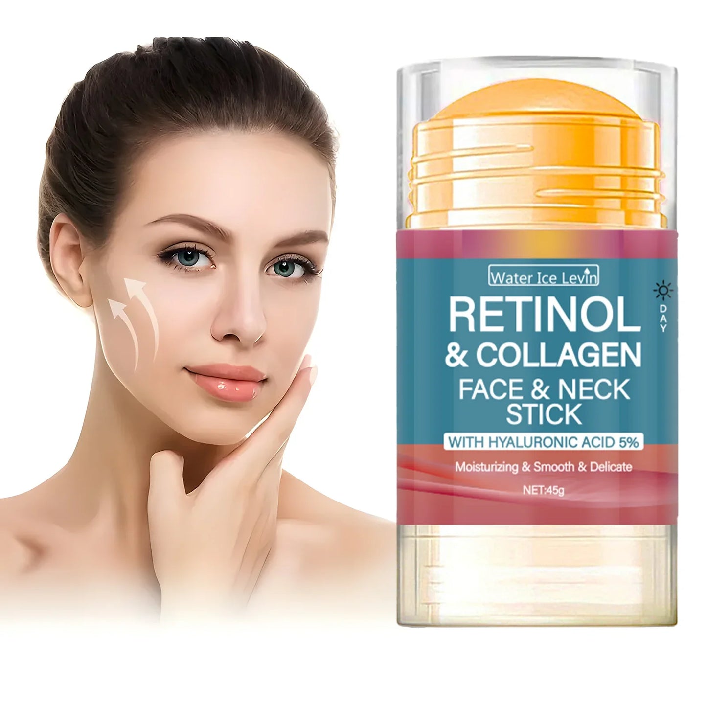 Retinol Lifting Firming Cream Stick Collagen Smooth wrinkles Face And Neck Cream For Moisturizer Whitening Brighten Skin Product Peaceful Pleasures Health and Wellness