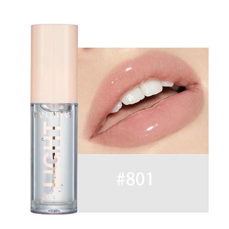 12-Color Mirror Pearl Lip Gloss – Glitter Glaze Liquid Lipstick
