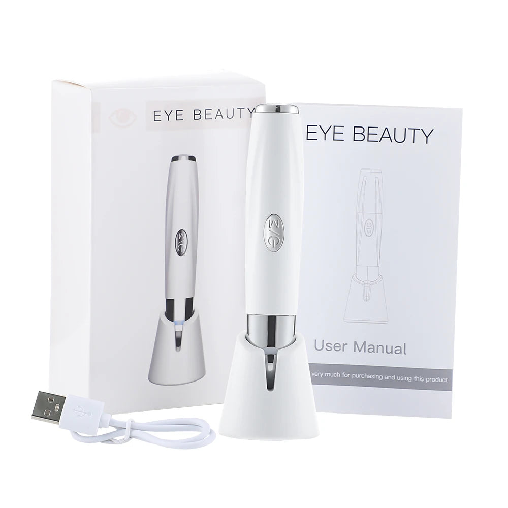 IPL Eye Beauty Device Eye Massager for Dry Eyes Reduce Dark Circles and Puffiness Hot Compress Eye Lift Wand Vibration Red Light Peaceful Pleasures Health and Wellness as picture show