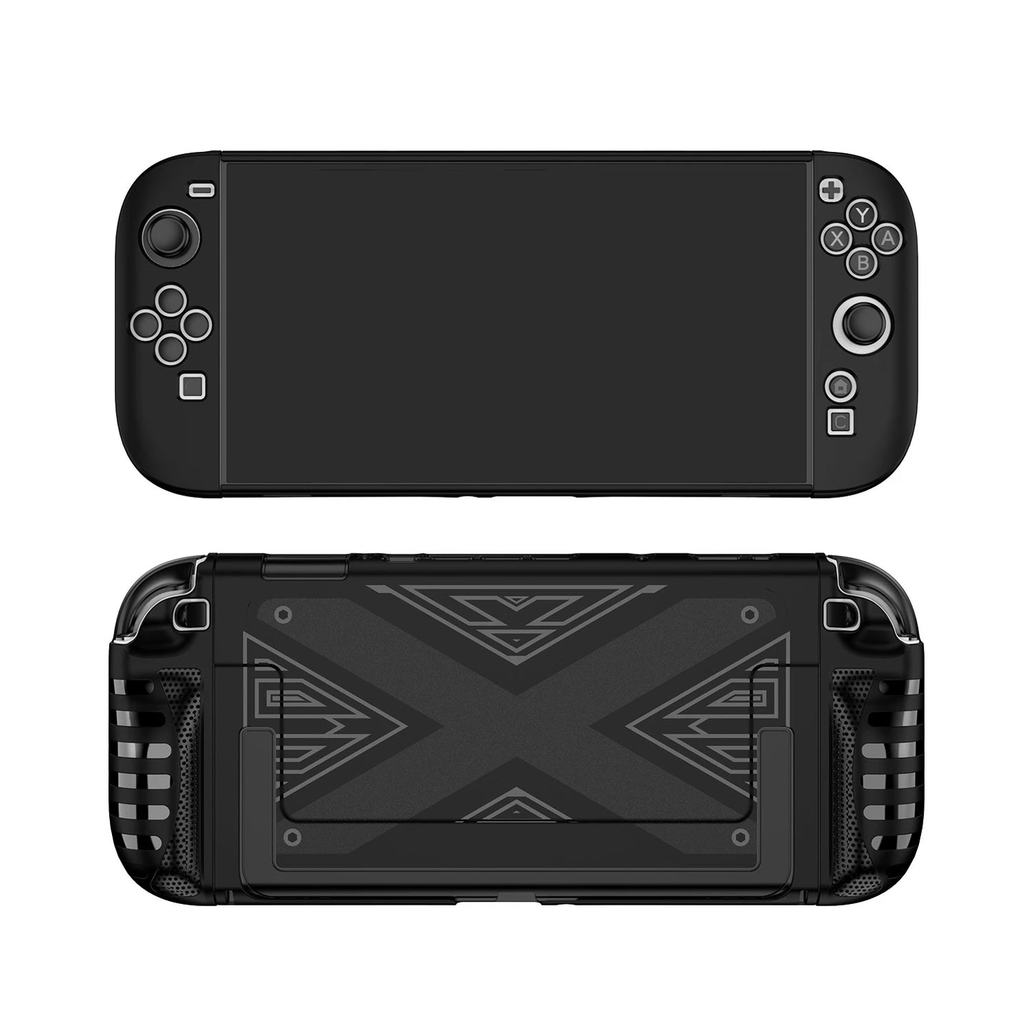 Segmented Design Protective Cover Suitable For Switch 2 Game Console Protective Case TPU+PC Split Protective Cover Accessories Peaceful Pleasures Health and Wellness