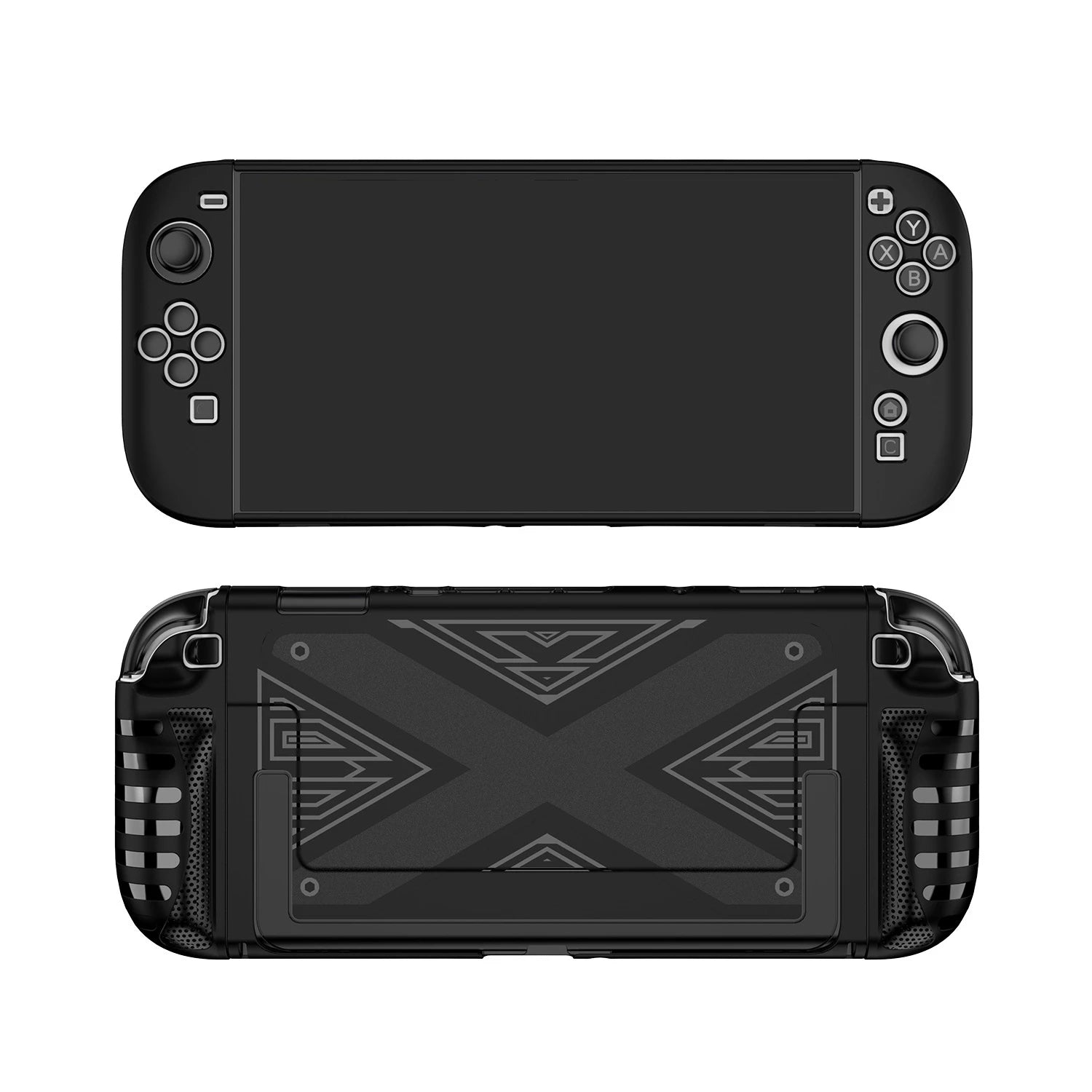 Segmented Design Protective Cover Suitable For Switch 2 Game Console Protective Case TPU+PC Split Protective Cover Accessories Peaceful Pleasures Health and Wellness