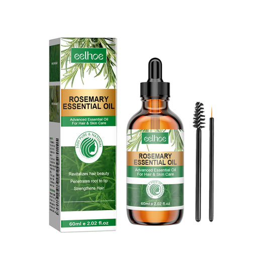 Rosemary Essential Oil for Hair – Smooth, Shiny & Moisturizing Hair Care Oil Peaceful Pleasures Health and Wellness MiHxiang-1PCS