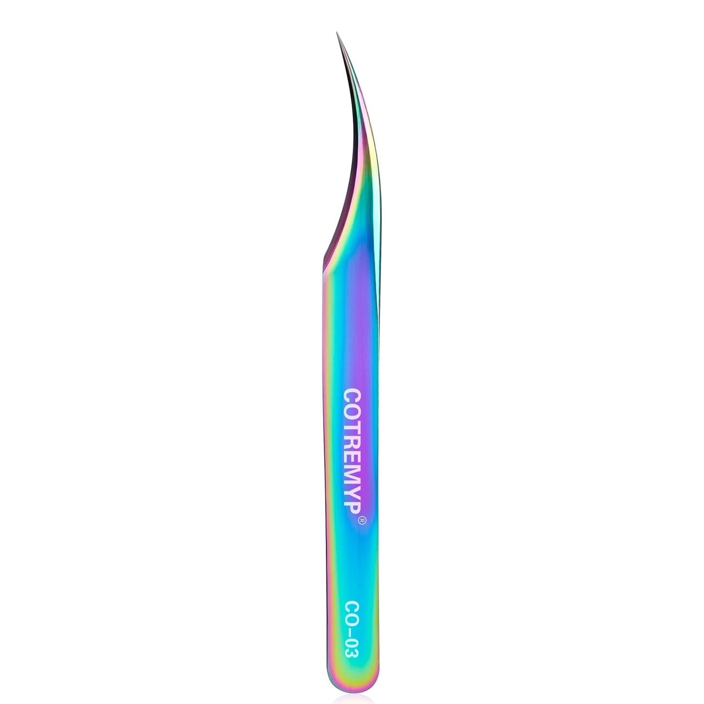 Stainless Steel Slanted Eye Brow Clips Lashes Extension Applicator Tweezers Hair Removal for Makeup Cosmetic Tool Peaceful Pleasures Health and Wellness Dolphin Clip
