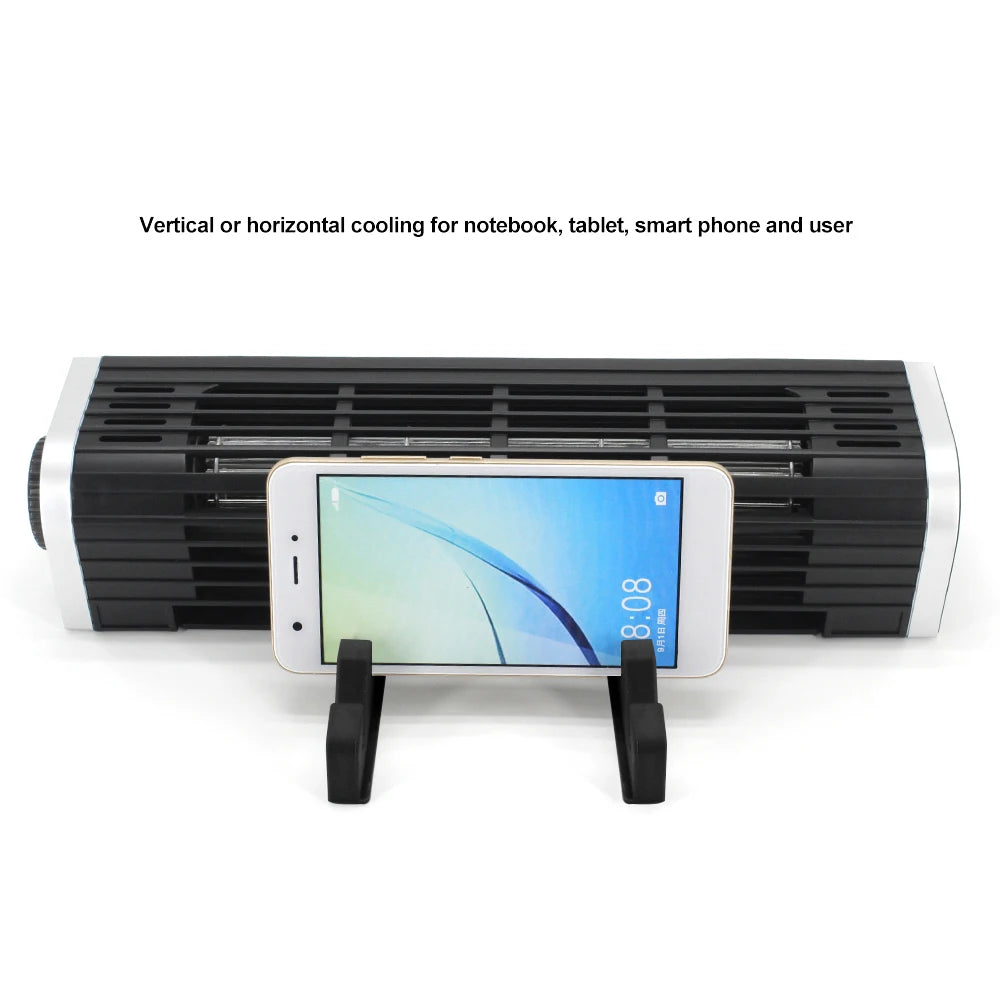 Olmaster CF-1691 USB Laptop Cooling Fan | 3-Speed Stand
