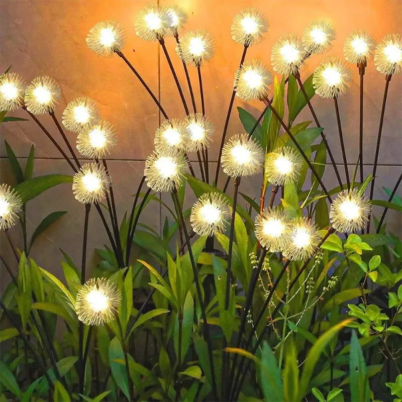 Solar Dandelion Ball Lights – Outdoor Lawn & Garden Decor