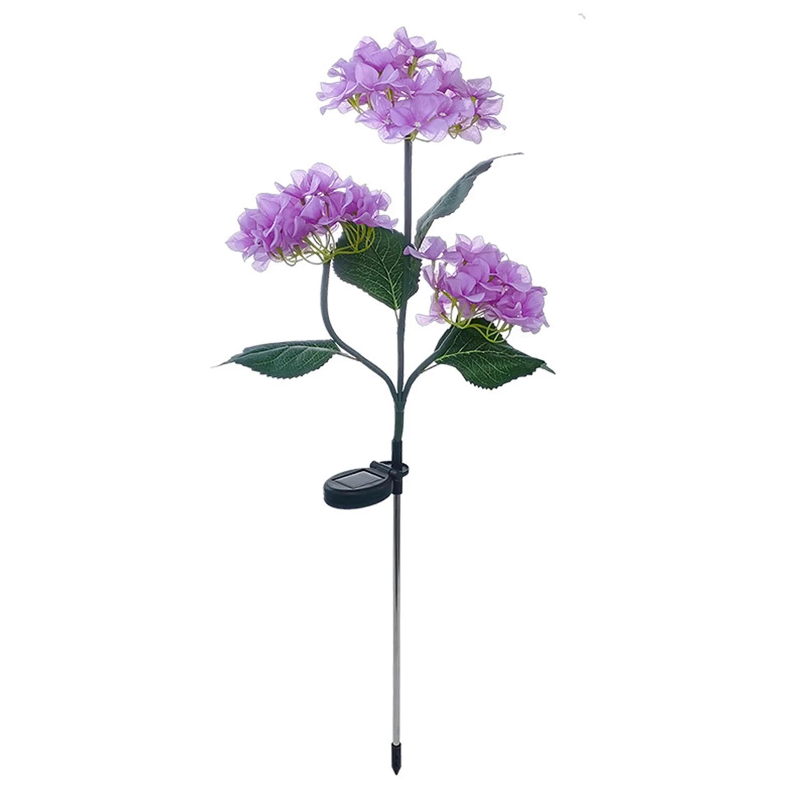Solar Fairy Hydrangea Lights 10H Lighting Time Garden Lights Outdoor for Garden Pathway Patio Backyard Landscape Decor Peaceful Pleasures Health and Wellness