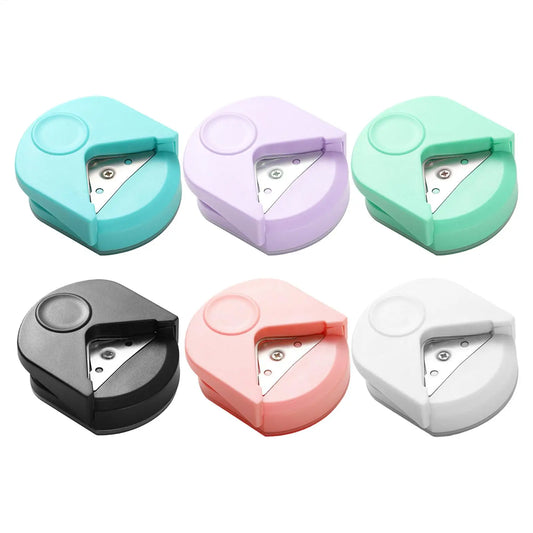 R4mm Corner Rounder Punch Portable Round Corner Cutter Professional Edge Rounding Tool for Paper Craft, Cardstock Photo Laminate Peaceful Pleasures Health and Wellness