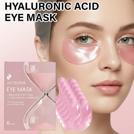 Jaysuing Hyaluronic Acid Eye Patches – Moisturizing | 6 Pairs Eye Gel Patches Peaceful Pleasures Health and Wellness