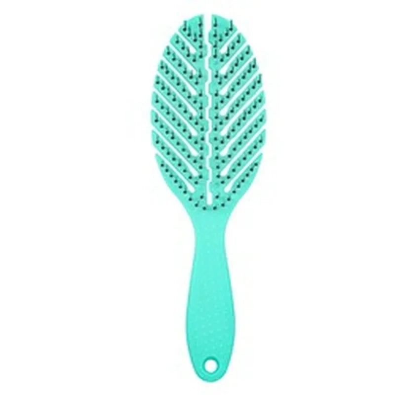 Portable Hair Brush for Scalp Massage, Relaxing Elastic Massage Comb, Wet And Wavy Bundl Peaceful Pleasures Health and Wellness