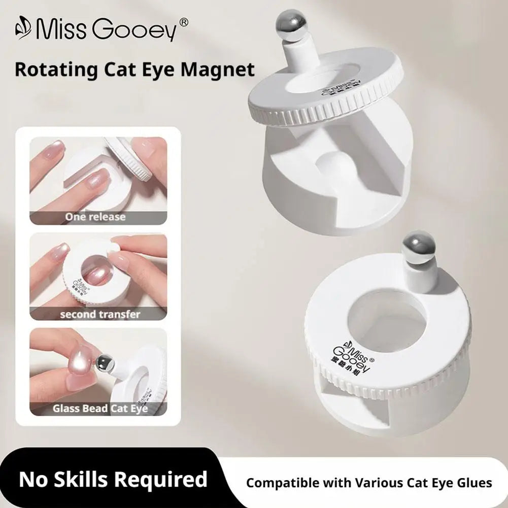 360° Rotating Cat Eye Nail Magnet Tool – Professional DIY Nail Art Nail Art Tools Peaceful Pleasures Health and Wellness