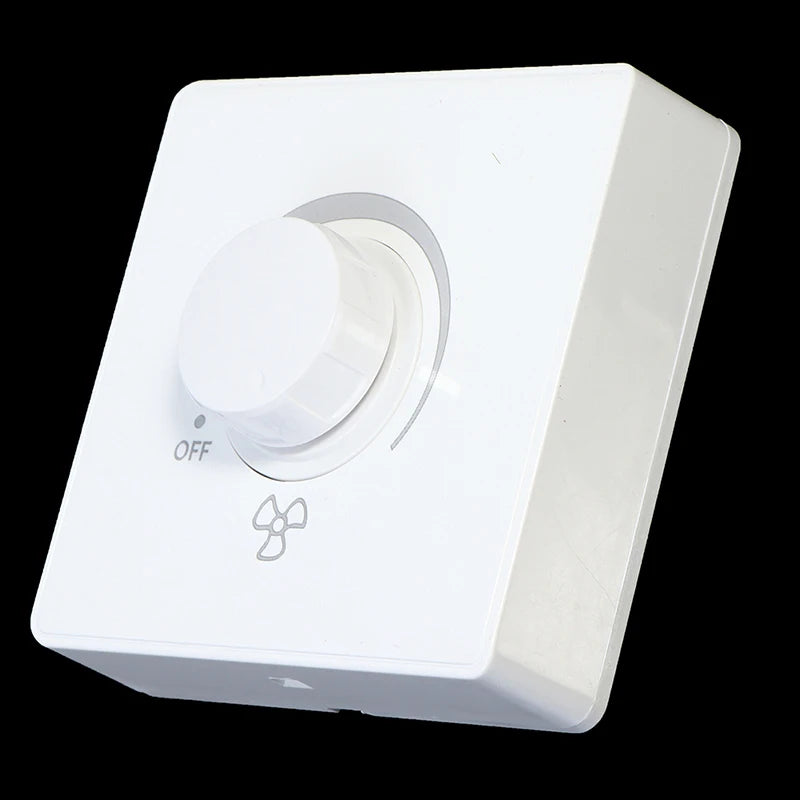 220V 10A 86 Type Ceiling Fan Adjustment Stepless Speed Controller Wall Switch Peaceful Pleasures Health and Wellness